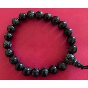 💗 Black Power Bracelet Stretch (adjustable size) NEW